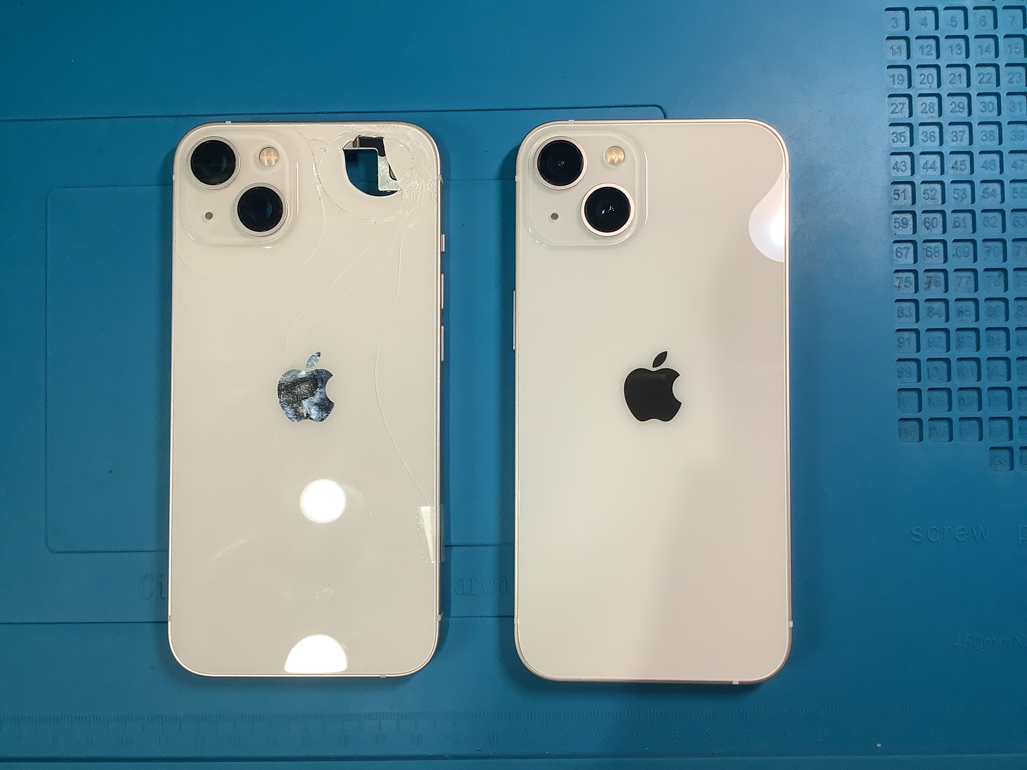 iPhone13 バックガラス交換