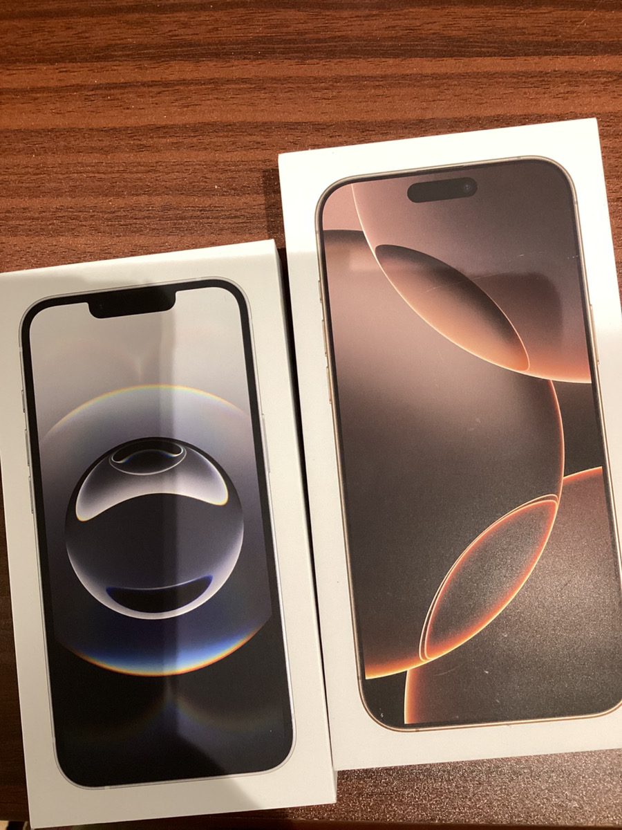 iPhone16e・iPhone16ProMaxをお買取いたしました!