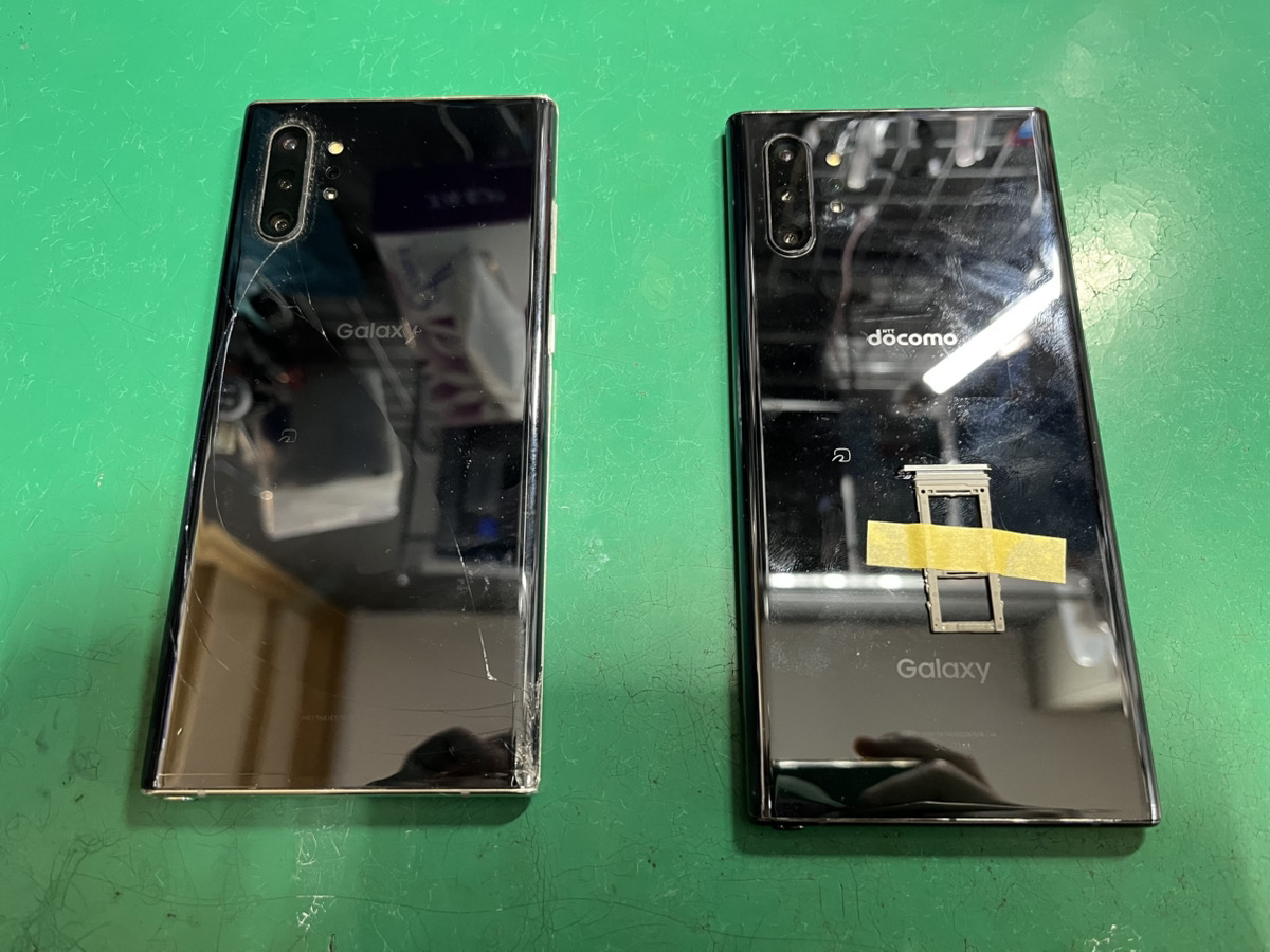 【Galaxy note10+】画面が付かなくなった、、
