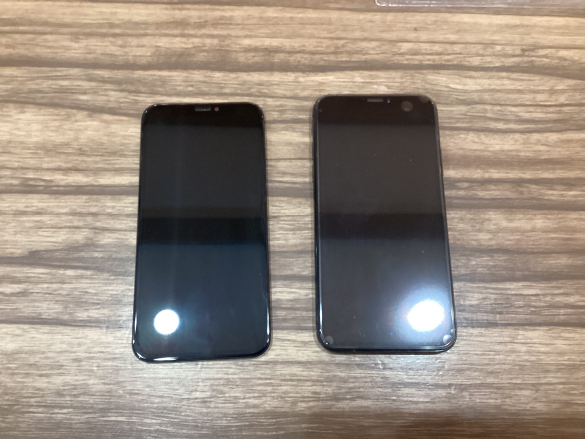 【iPhone X】ブラックアウトの症状