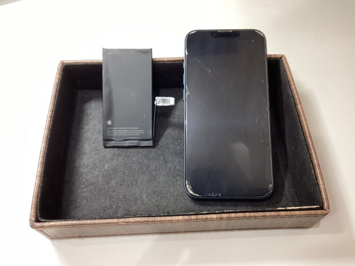 【iPhone 14】バッテリー交換