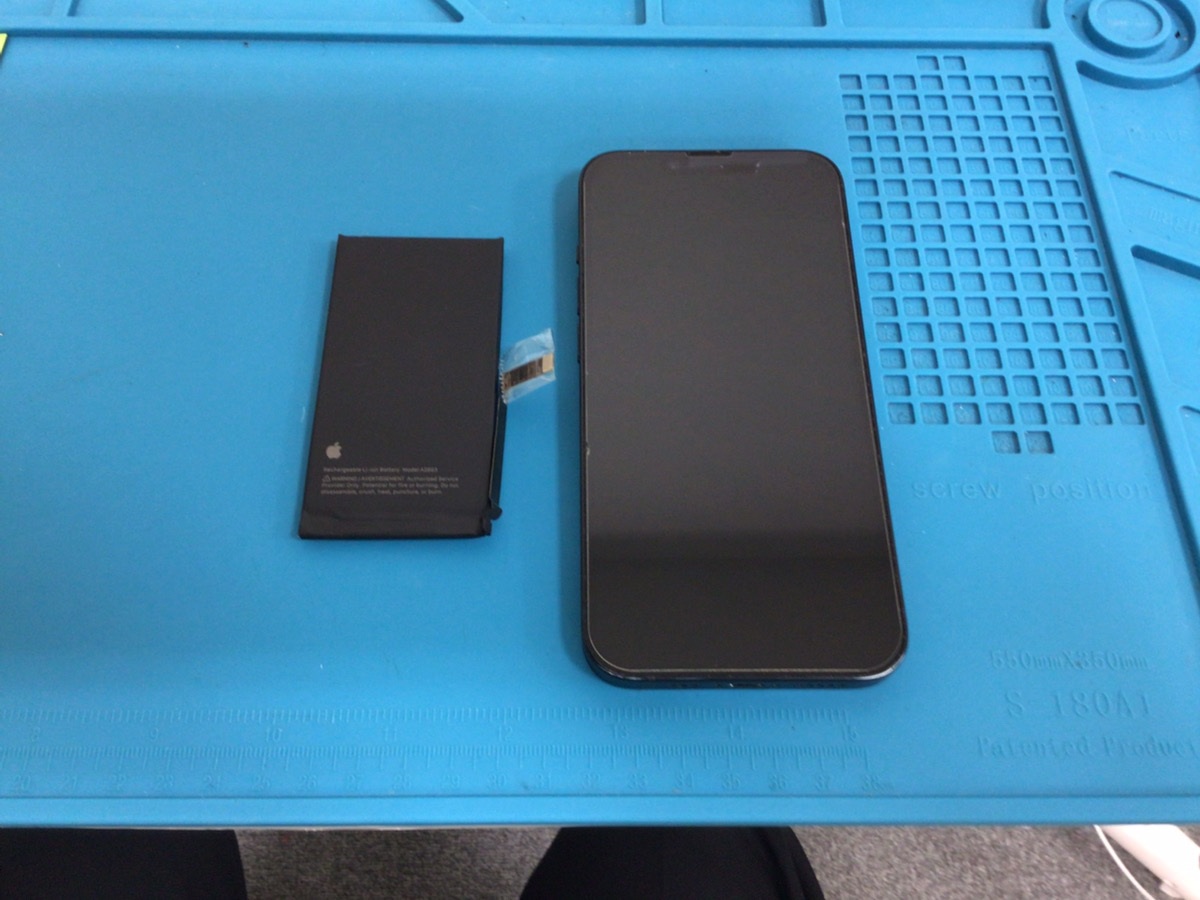 本日はiPhone14のバッテリー交換させていただきました‼️-スマホ