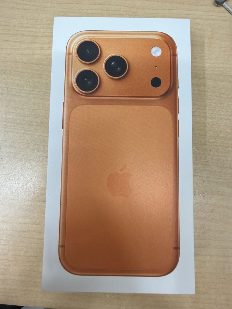 最新機種iPhone17Proのお買取！！