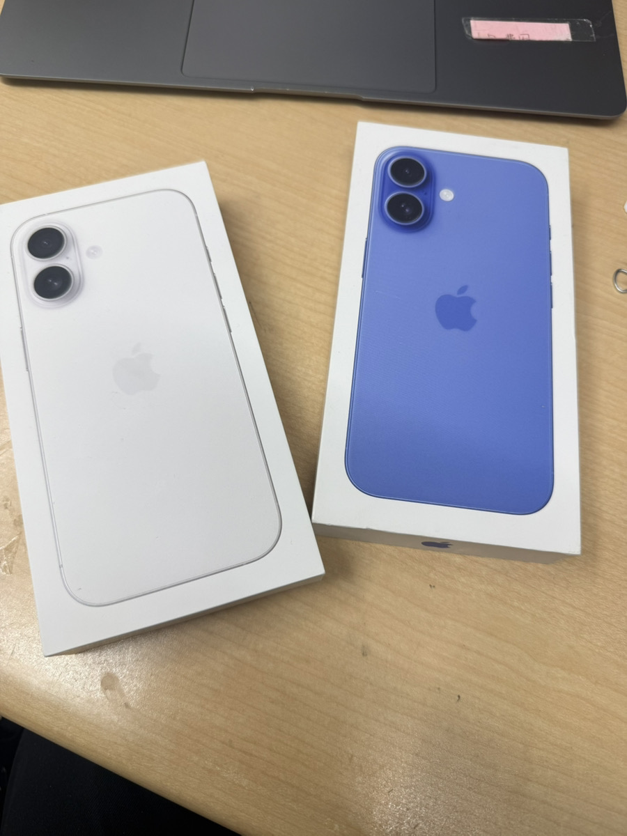 iPhone16/17のお買取を行いました！