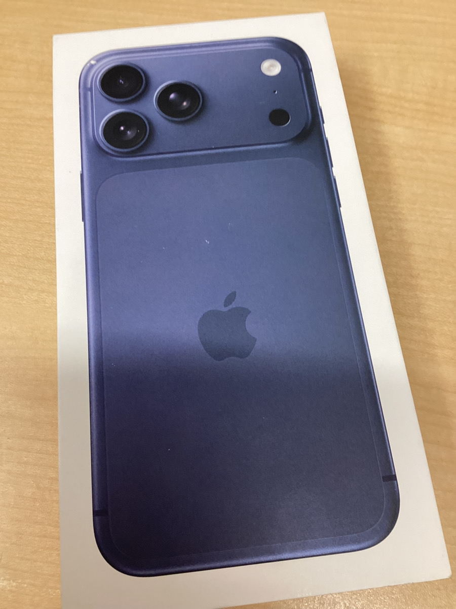 iPhone17ProMaxのお買取を行いました！