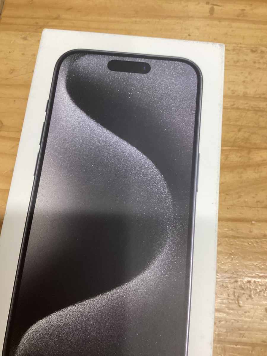 iPhone15Proのお買取を行いました！