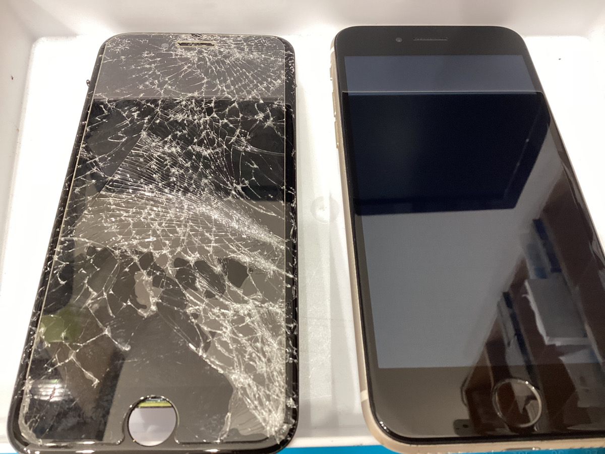 iPhone SE3 256GB ※画面にひびあり iPhone SE3 256GB ※画面にひびあり アイフォンSE第3世代の画面が